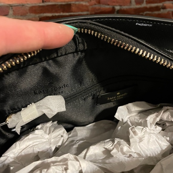 Kate Spade New York Satchel Bag Refined Grain Parchment Frannie NWOT - Picture 5 of 5